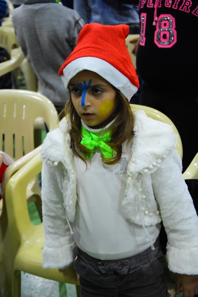 Saint Vincent de paul celebrating Christmas at Jesus & Mary school